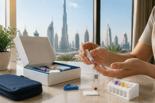 اختبارات الدم المنزلية في دبي: الدقة والتكلفة والدليل