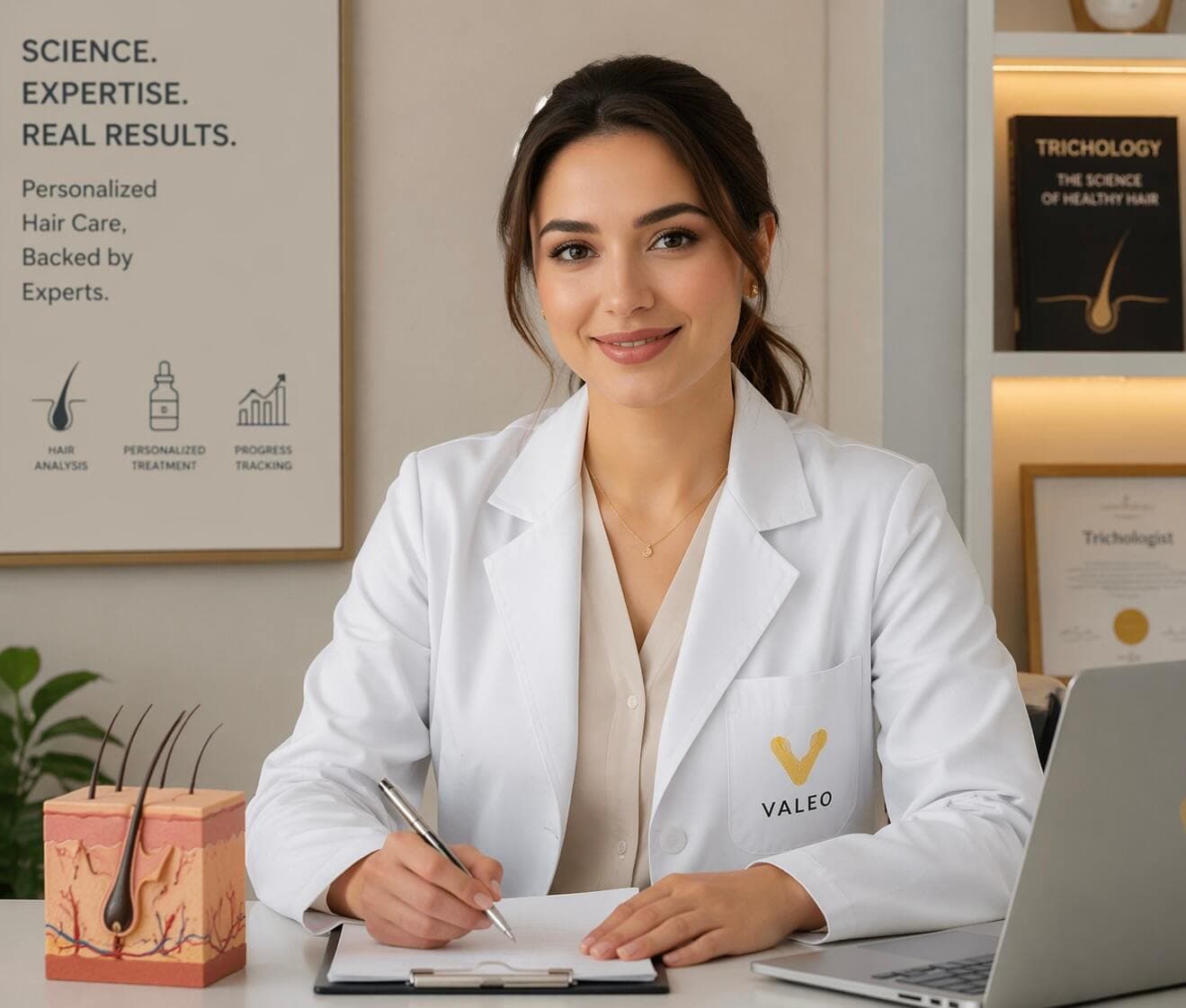 برنامج نمو الشعر بإشراف طبيب