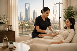 العلاج الوريدي المنزلي في الرياض : دليلك الكامل للفوائد والاستخدامات وكيف تختار الخدمة المناسبة