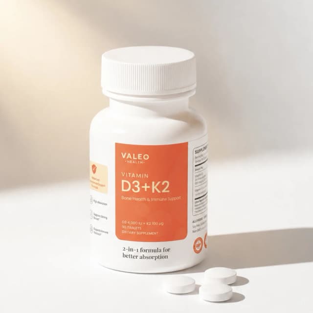 فاليو فيتامين D3 + K2