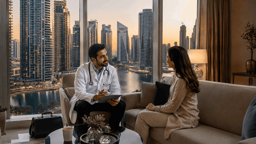 Doctor at Home in Jumeirah Lake Towers