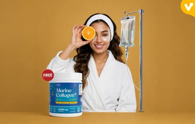 IV Glutathione 1,200mg  + Vitamin C 2500 mg