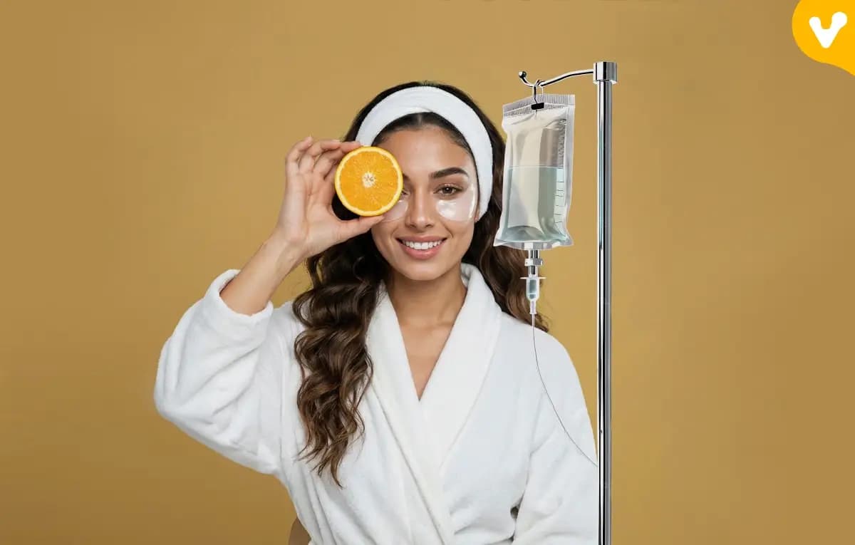 IV Glutathione 1,200mg  + Vitamin C 2500 mg