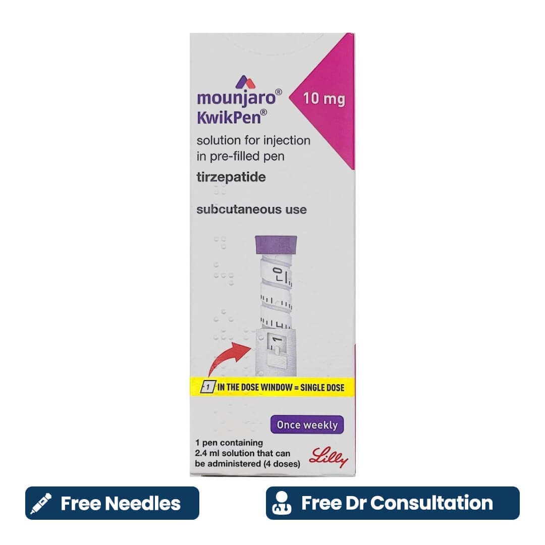 Mounjaro 10mg Kwikpen + (Free Needles)