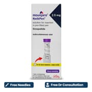 Mounjaro 2.5 mg Kwikpen + (Free Needles)