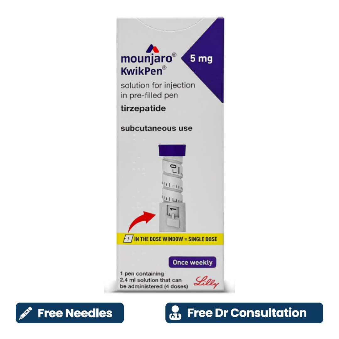Mounjaro 5mg Kwikpen + (Free Needles)