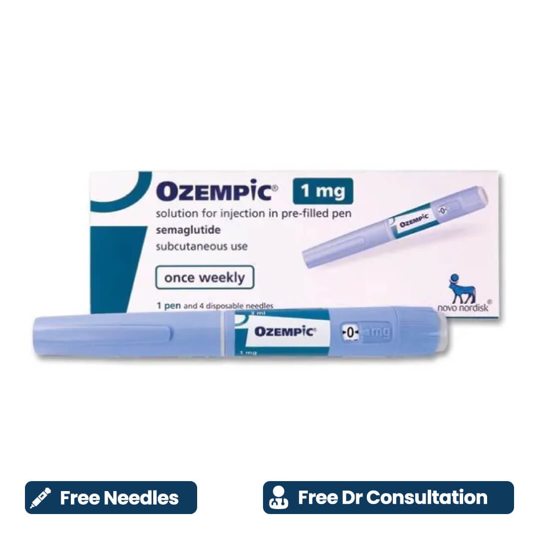 Ozempic 1mg Pre-Filled Pen  (4 Needles included)