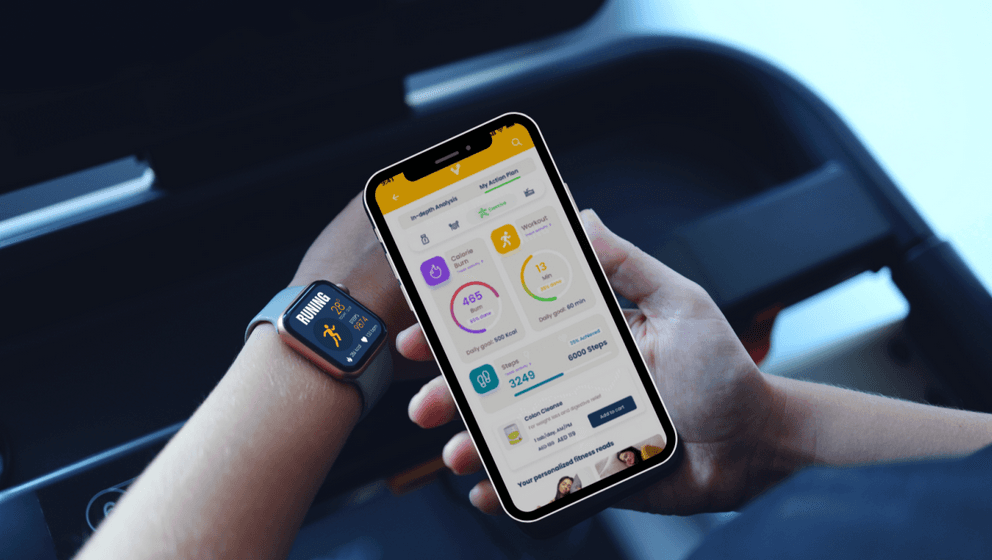Connect your smartwatch for the Valeo Health app to Improve your longevity