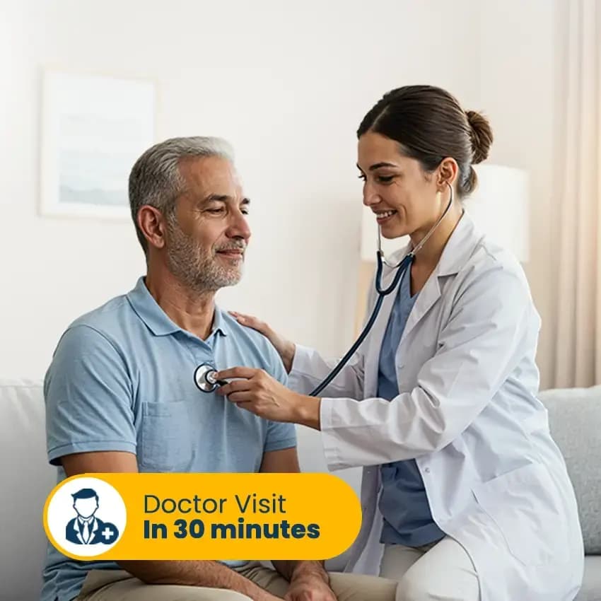 استشارة طبيب في المنزل