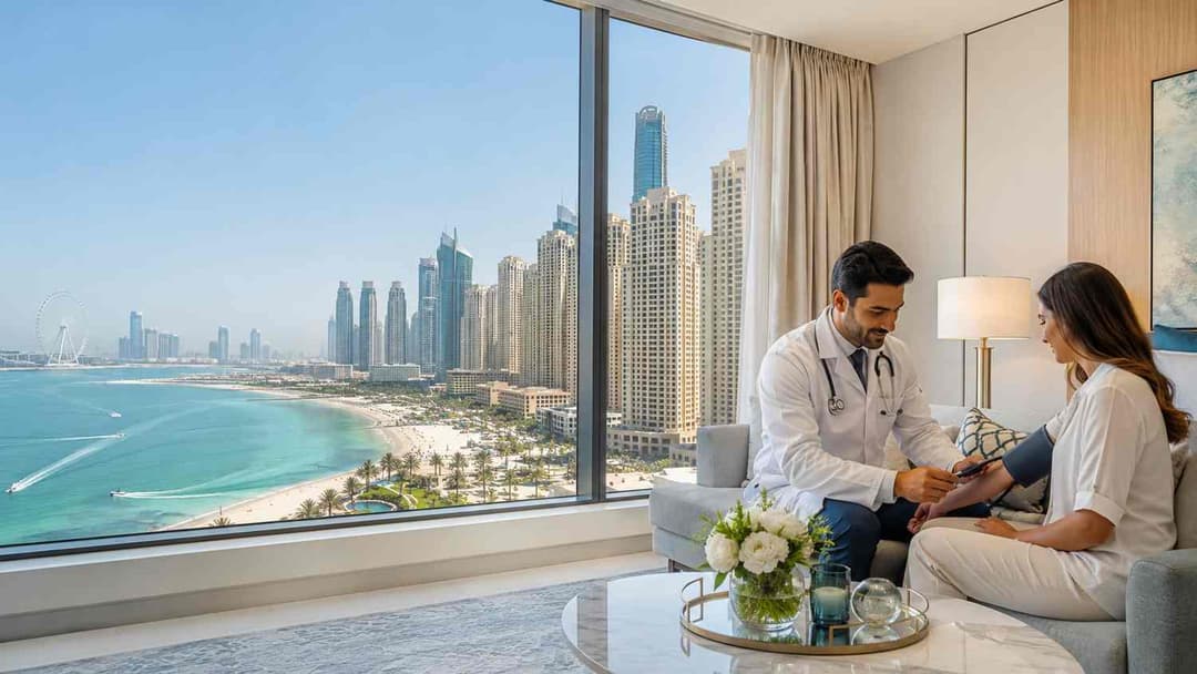 طبيب في المنزل في JBR