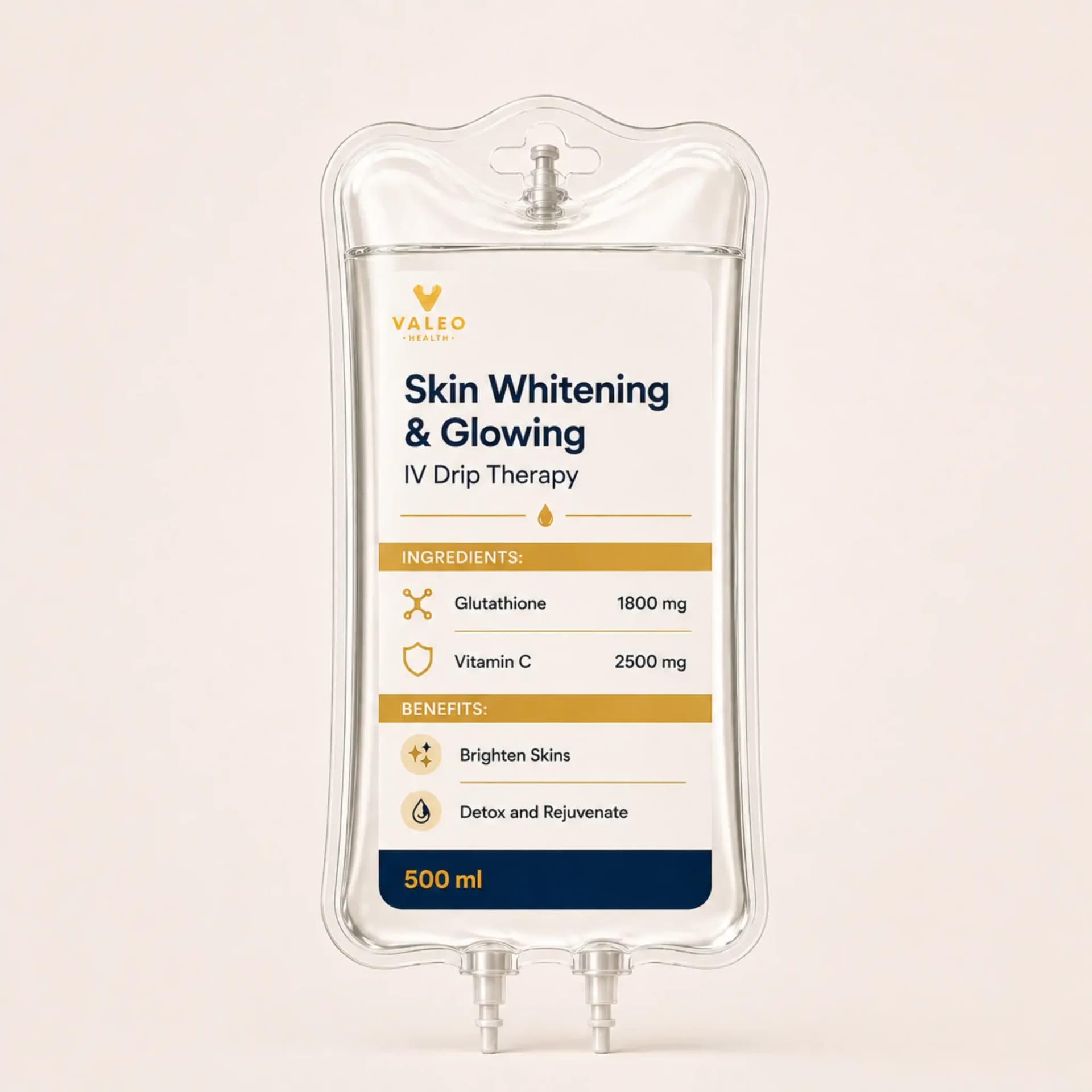 Skin Whitening & Glowing IV Drip