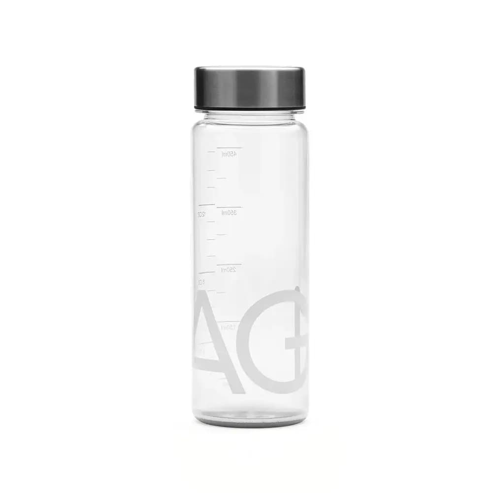 AG1 16oz Premium Plastic Shaker Bottle with Stainless Steel Lid