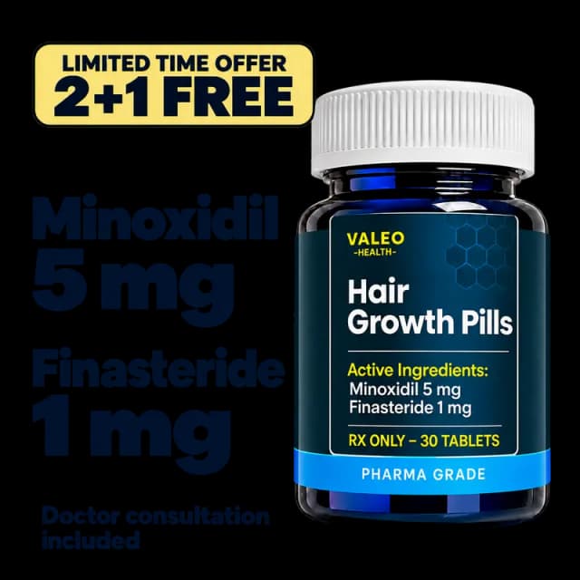 Hair Growth Pills - 3-Month Supply  Buy 2, Get 1 FREE