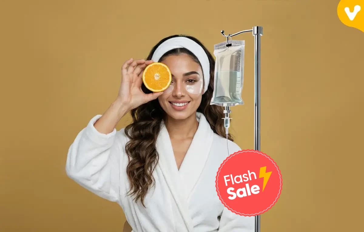 IV Glutathione 1,200mg + Vitamin C 2500 mg