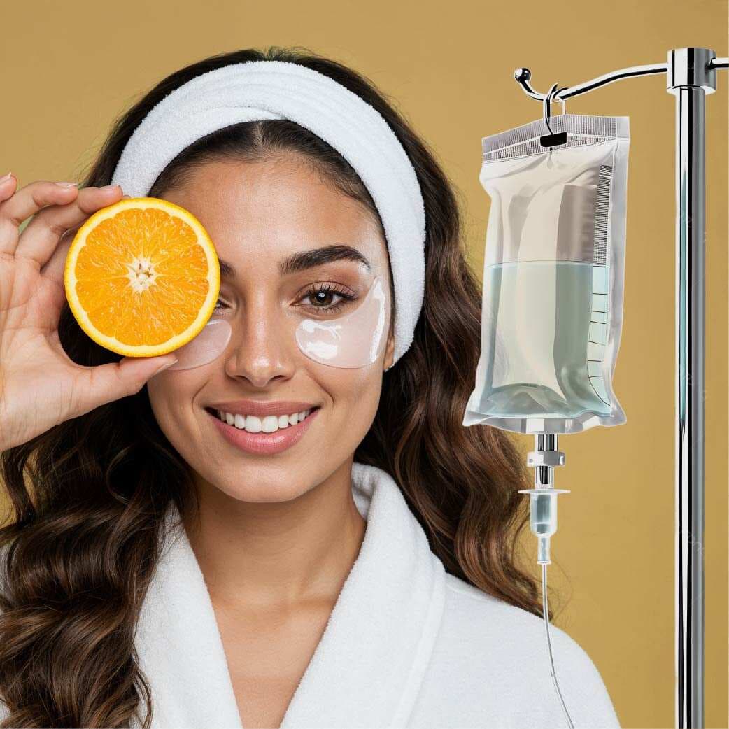 IV Glutathione 1,200mg + Vitamin C 2500 mg