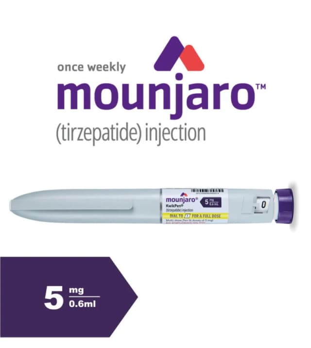 Mounjaro 5mg Kwikpen (Incl Needles & Swabs)