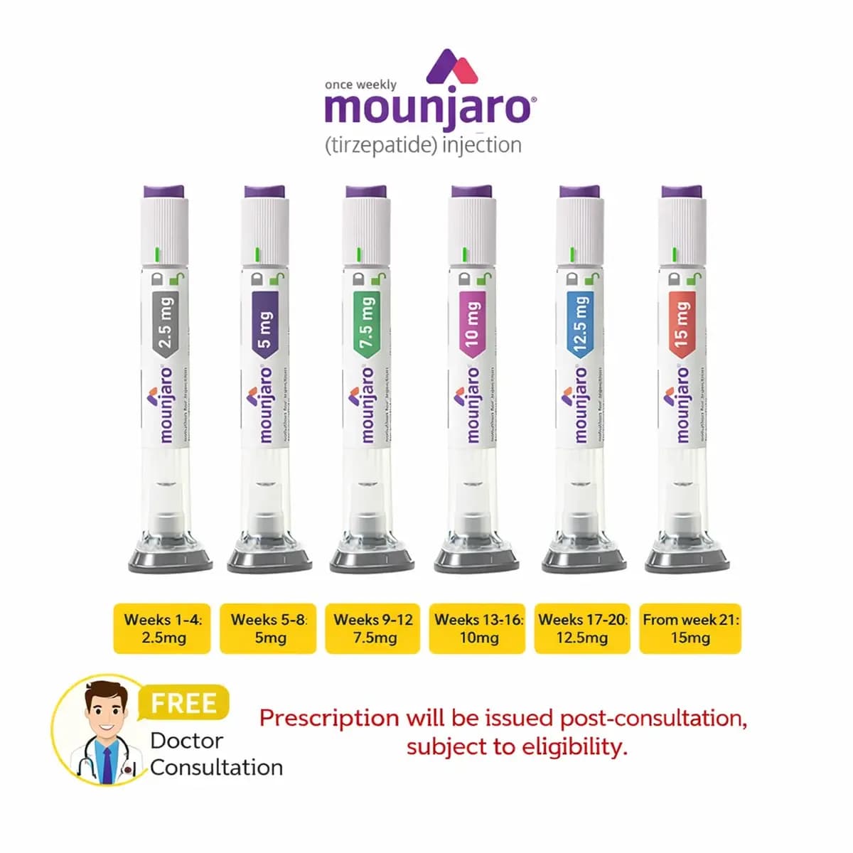Weight Loss Injection (Mounjar0) + Free Consultation