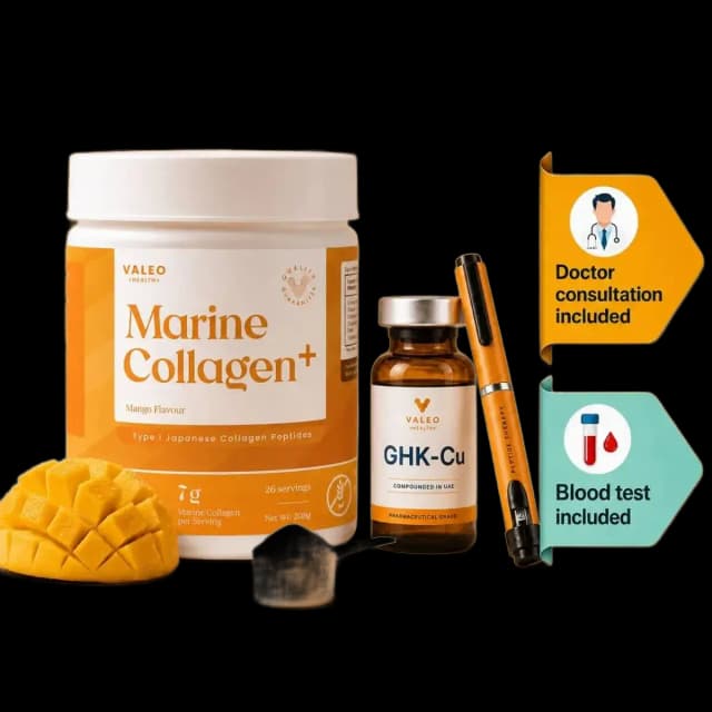 GHK-cu and Mango Marine Collagen+
