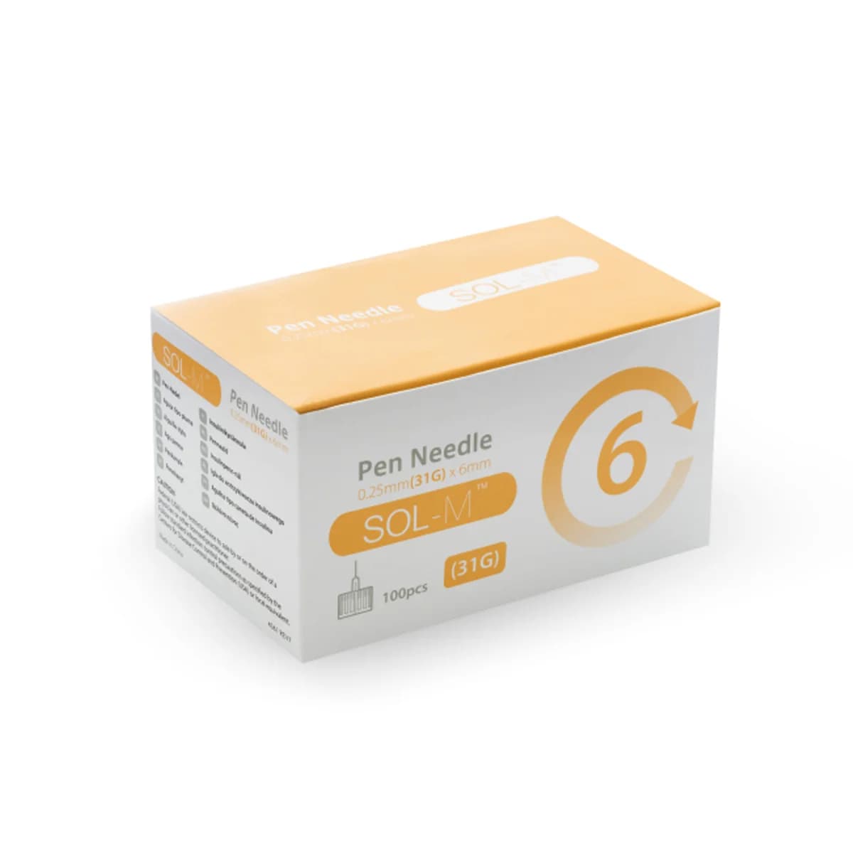 Pen Needles 6mm (100s Pack)