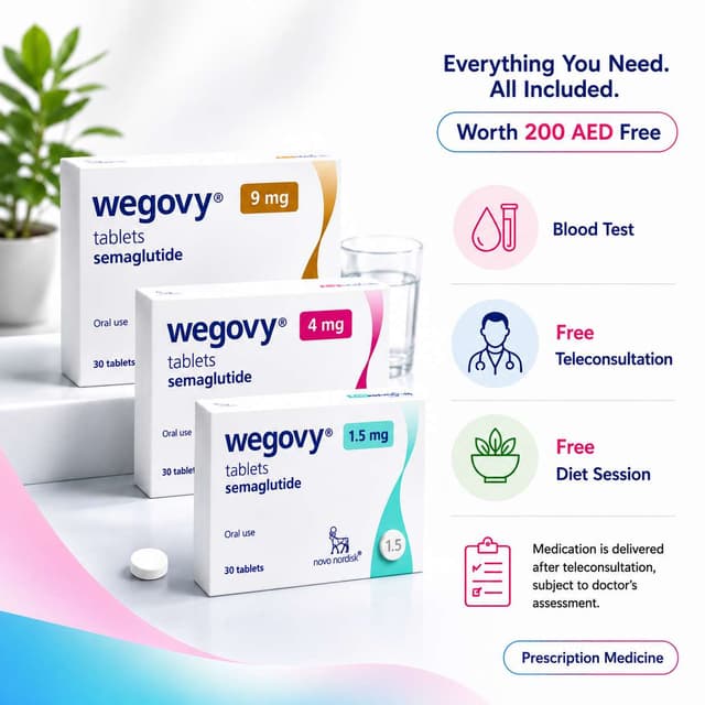 Wegovy Pill + At-Home Metabolic Blood Test & Free Consultation