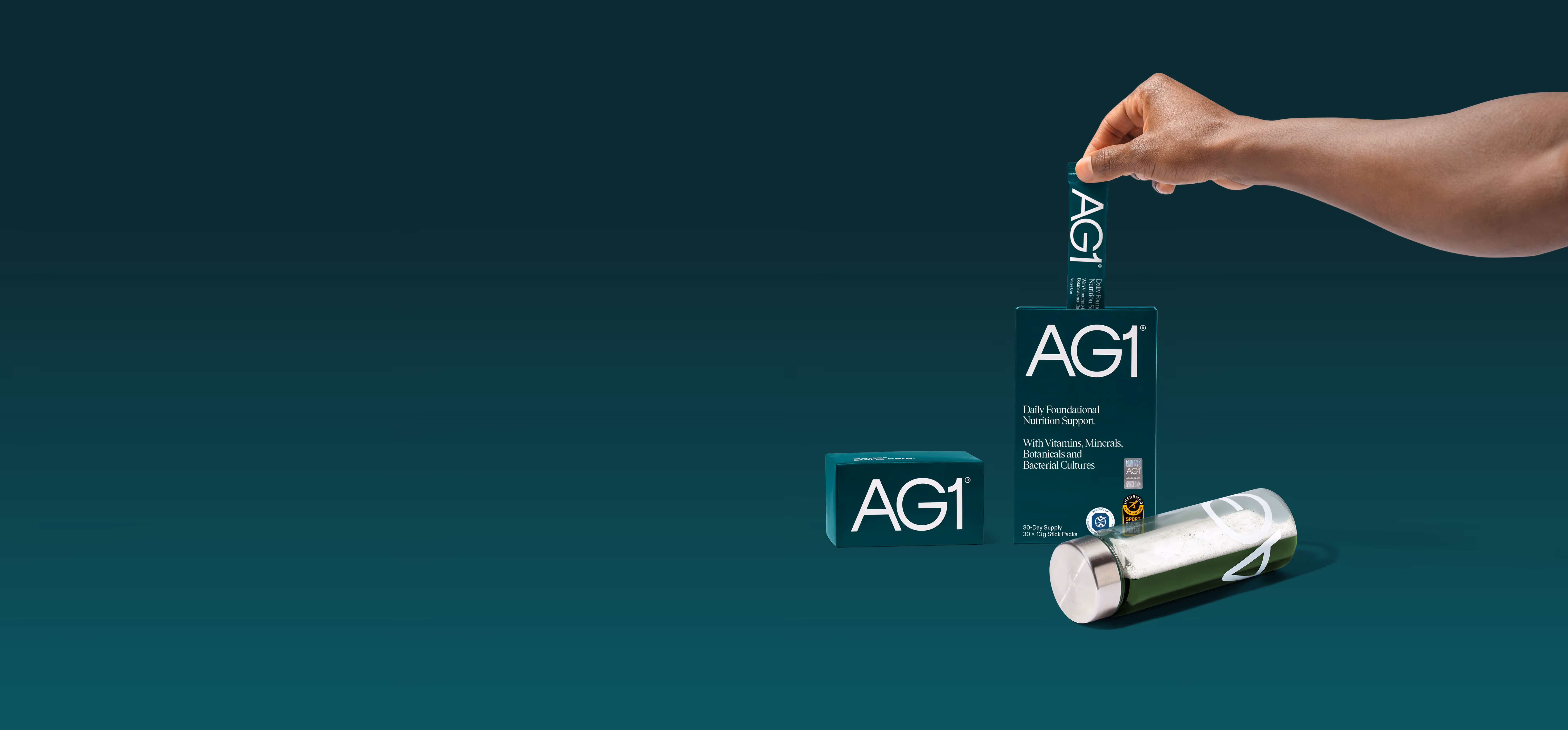 AG1 daily greens drink lifestyle